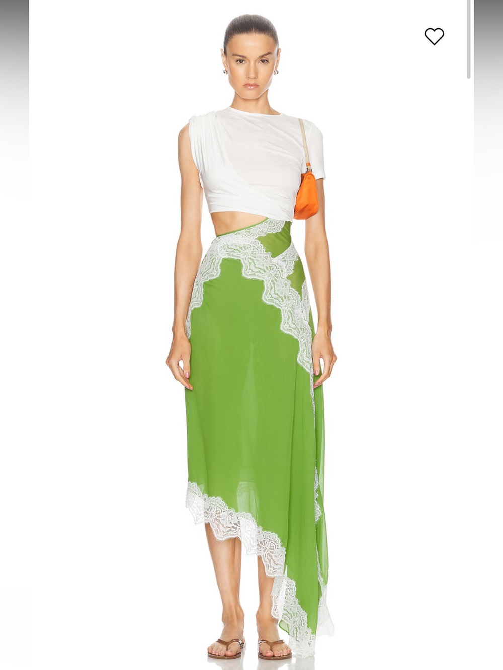 NWT Christopher Esber Verve Twisted Tee Dress